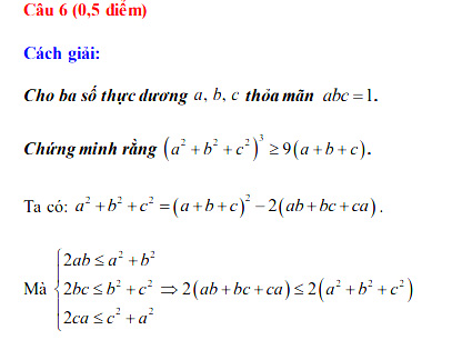 Đáp án đề thi tuyển sinh lớp 10 môn Toán tỉnh Đồng Nai năm 2020