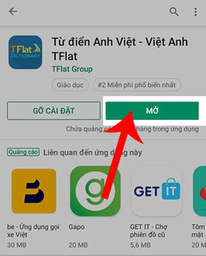 Cài đặt Tflat