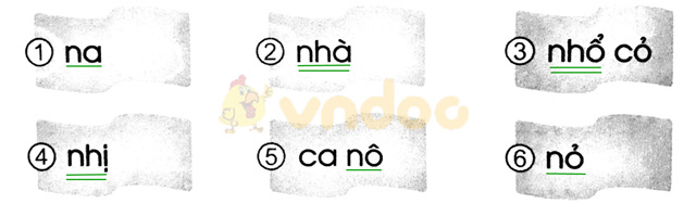 Giải vở bài tập Tiếng Việt 1 Cánh Diều Bài 19: n, nh