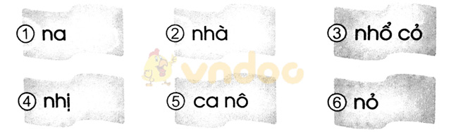 Giải vở bài tập Tiếng Việt 1 Cánh Diều Bài 19: n, nh\