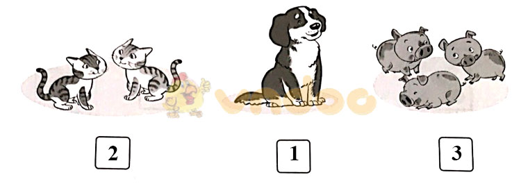 Giải vở bài tập Toán lớp 1 trang 8, 9