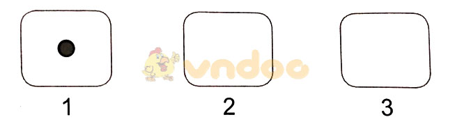 Giải vở bài tập Toán lớp 1 trang 8, 9