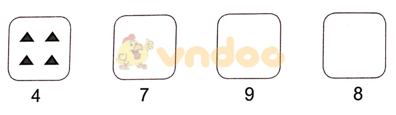 Giải vở bài tập Toán lớp 1 trang 12, 13