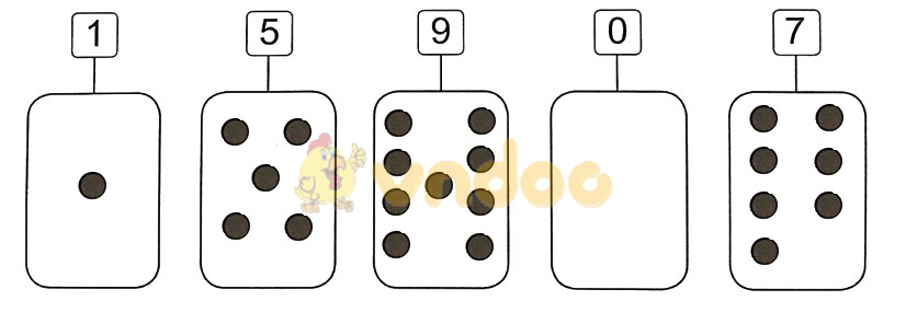 Giải vở bài tập Toán lớp 1 sách Cánh Diều bài 5