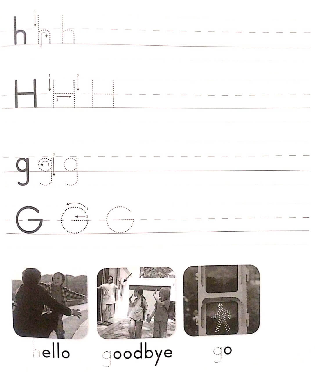 Giải SBT Tiếng Anh lớp 1 Unit 0 trang 4 5