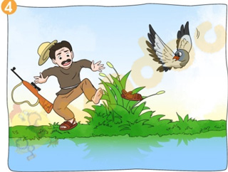 Nhấn vào ảnh để phóng to Giải bài tập Tiếng Việt lớp 1 trang 50 Bài 26: Kể chuyện Kiến và bồ câu - Sách Cánh Diều - VnDoc.com