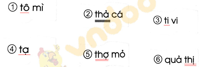 Giải Vở bài tập Tiếng Việt lớp 1 trang 20 Bài Bài 28: t, th