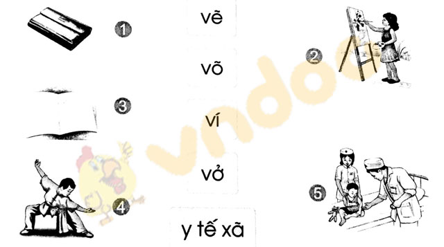 Giải Vở bài tập Tiếng Việt lớp 1 trang 25 Bài 34: v, y