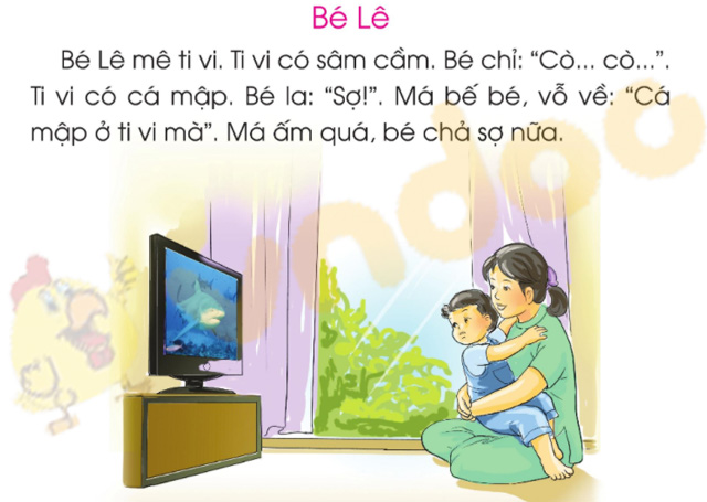 Giải bài tập Tiếng Việt lớp 1 trang 72 Bài 40: âm, âp