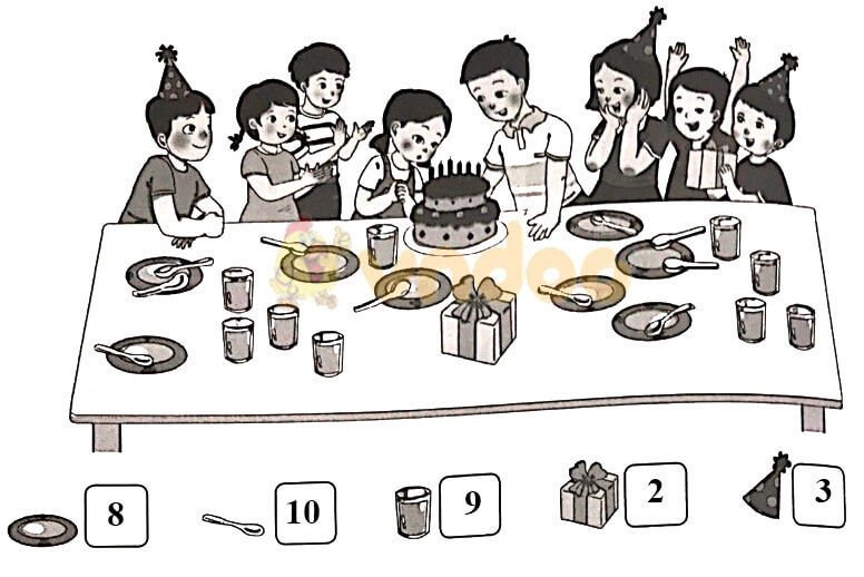 Giải vở bài tập Toán lớp 1 trang 24, 25, 26