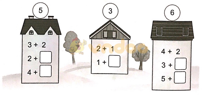 Giải vở bài tập Toán lớp 1 trang 34, 35