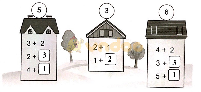 Giải vở bài tập Toán lớp 1 trang 34, 35