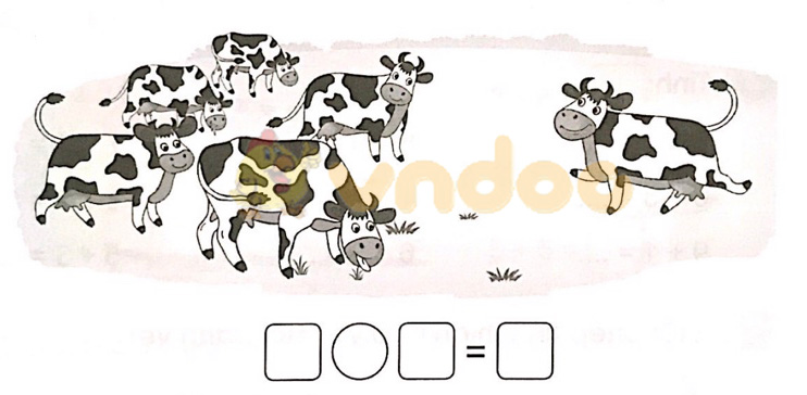 Giải vở bài tập Toán lớp 1 trang 34, 35