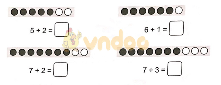 Giải vở bài tập Toán lớp 1 trang 36