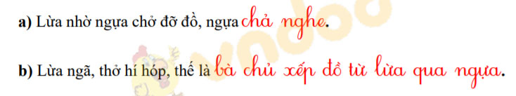 Giải bài tập Tiếng Việt lớp 1 trang 84 Bài 47: om, op