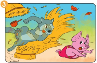 Giải bài tập Tiếng Việt lớp 1 trang 80 Bài 44: Kể chuyện Ba chú lợn co