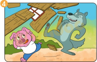 Giải bài tập Tiếng Việt lớp 1 trang 80 Bài 44: Kể chuyện Ba chú lợn co