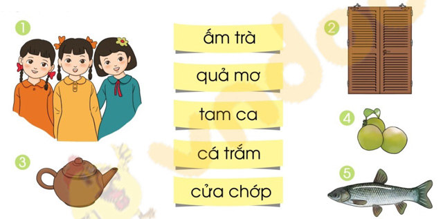 Giải bài tập Tiếng Việt lớp 1 trang 92 Bài: Ôn tập giữa Học kì 1