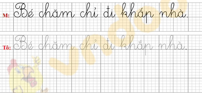 Giải Vở bài tập Tiếng Việt lớp 1 trang 28 Bài 39: Ôn tập