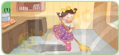 Giải bài tập Tiếng Việt lớp 1 trang 22 Bài 5: Ôn tập và kể chuyện