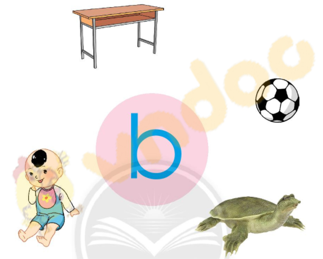 Giải Bài tập Tiếng Việt lớp 1 trang 12 Bài 2: B, b