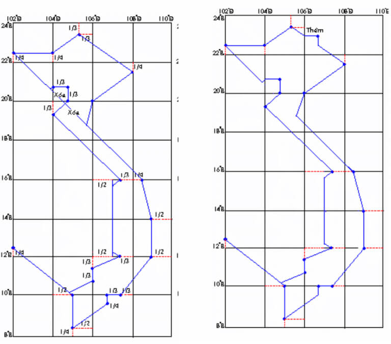 Cách vẽ bản đồ Việt Nam