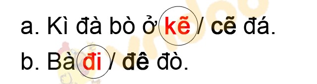 Giải Vở bài tập Tiếng Việt lớp 1 trang 13 Bài 11: I, i, K, k