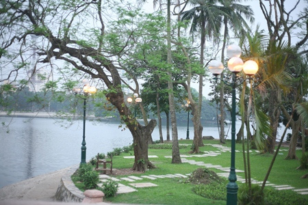 Tả cảnh công viên