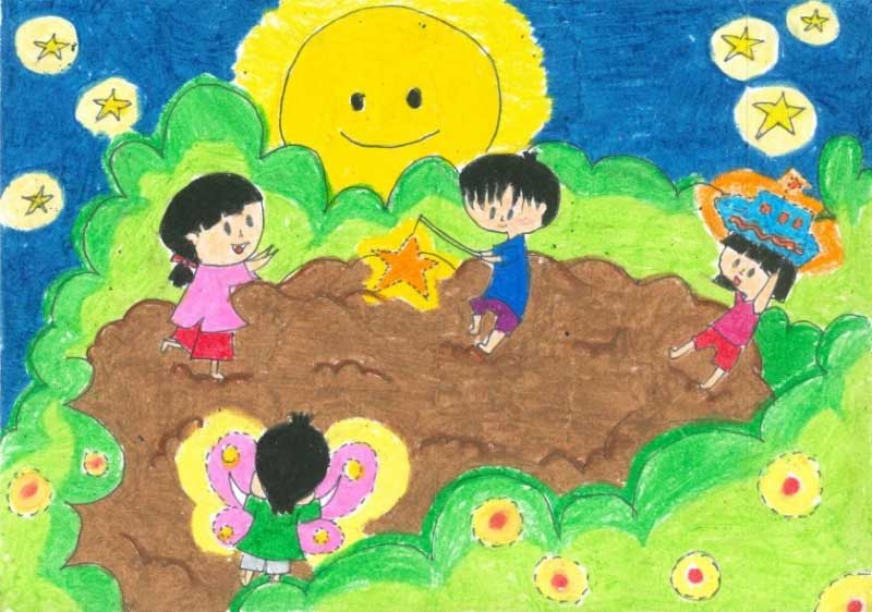 Vẽ chủ đề trung thu