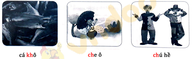 Giải Vở bài tập Tiếng Việt lớp 1 trang 16 Bài 14: Ch ch Kh kh