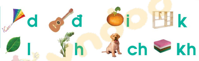 Giải Bài tập Tiếng Việt lớp 1 trang 38 Bài 5: Ôn tập và kể chuyện