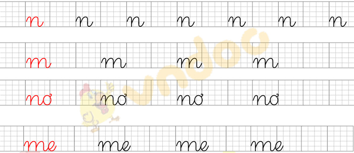 Giải Bài tập Tiếng Việt lớp 1 trang 40 Bài 1: N n M m