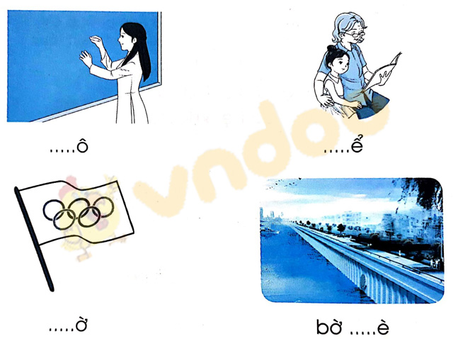 Giải Vở bài tập Tiếng Việt lớp 1 trang 10, 11, 12 Chủ đề 3: Đi chợ