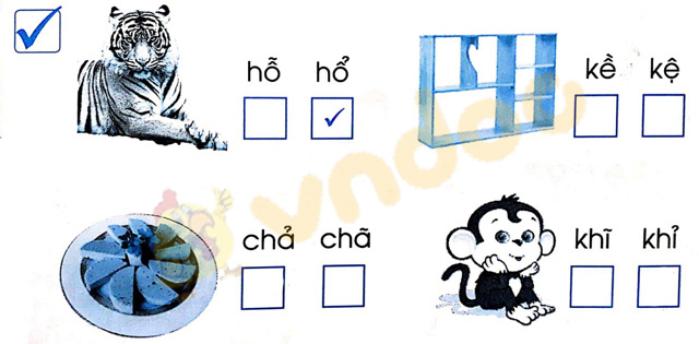 Giải Vở bài tập Tiếng Việt lớp 1 trang 10, 11, 12 Chủ đề 3: Đi chợ