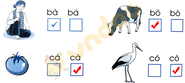 Giải Vở bài tập Tiếng Việt lớp 1 trang 5, 6 Chủ đề 1: Những bài học đầu tiên