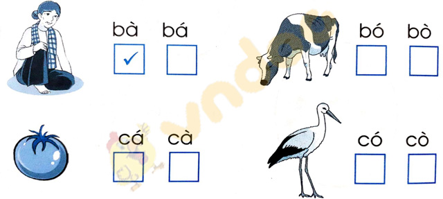 Giải Vở bài tập Tiếng Việt lớp 1 trang 5, 6 Chủ đề 1: Những bài học đầu tiên