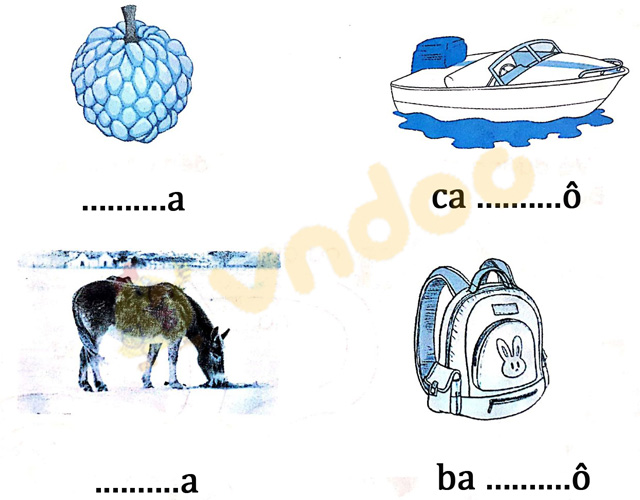 Giải Vở bài tập Tiếng Việt lớp 1 trang 13, 14, 15 Chủ đề 4: Kì nghỉ