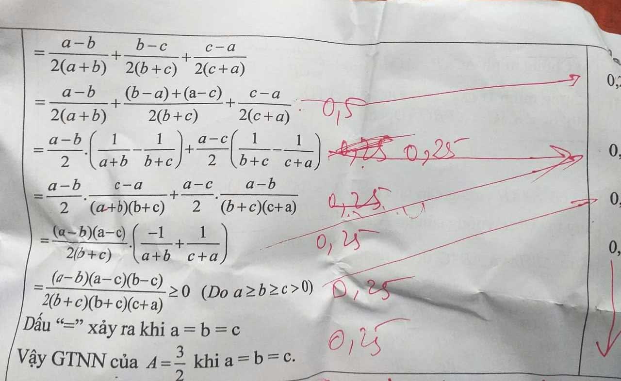 Đề thi chọn học sinh giỏi lớp 9 môn Toán Phòng GD&ĐT Yên Định năm học 2020 - 2021