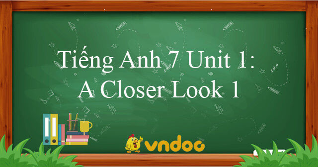 tiếng anh 7 unit 6 a closer look 1