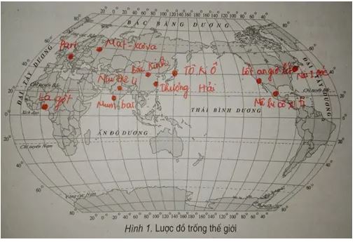 Giải SBT Địa 7 bài 2: Sự phân bố dân cư - Các chủng tộc trên thế giới