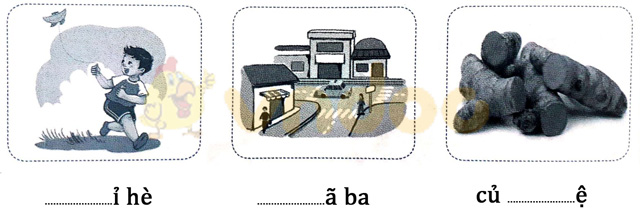 Giải Vở bài tập Tiếng Việt lớp 1 trang 20 Bài 19: Ng ng Ngh ngh