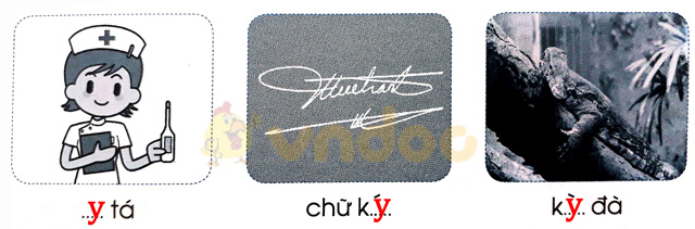 Giải Vở bài tập Tiếng Việt lớp 1 trang 27 Bài 28: Y y