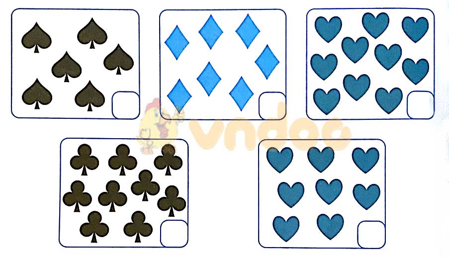 Giải vở bài tập Toán lớp 1 trang 12 sách Kết nối tri thức với cuộc sống