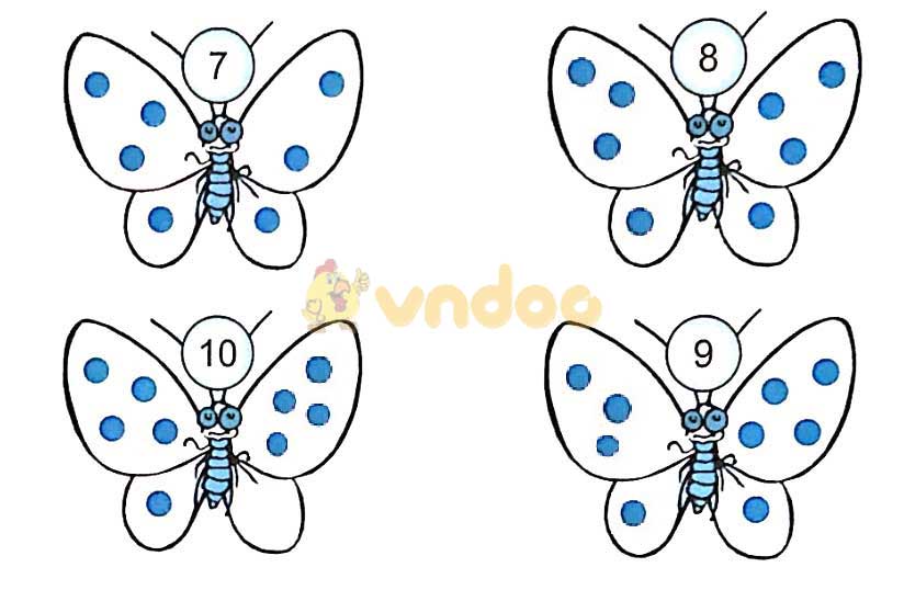 Giải vở bài tập Toán lớp 1 trang 14 sách Kết nối tri thức với cuộc sống
