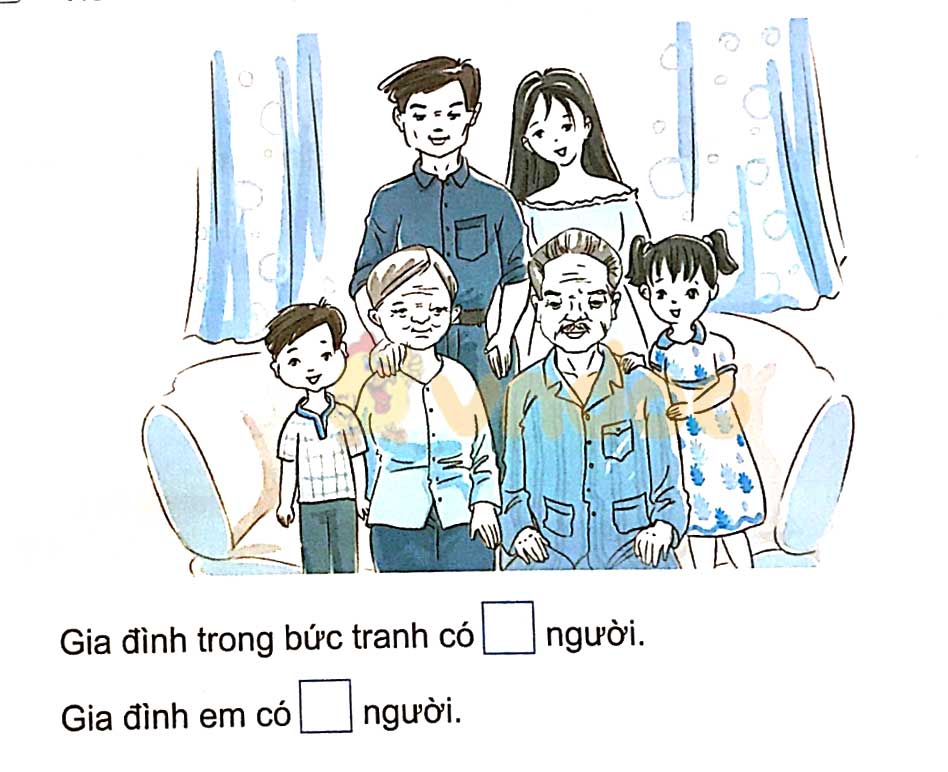 Giải vở bài tập Toán lớp 1 trang 14 sách Kết nối tri thức với cuộc sống