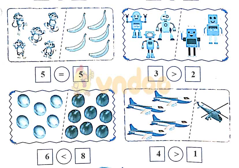 Giải vở bài tập Toán lớp 1 trang 25 sách Kết nối tri thức với cuộc sống