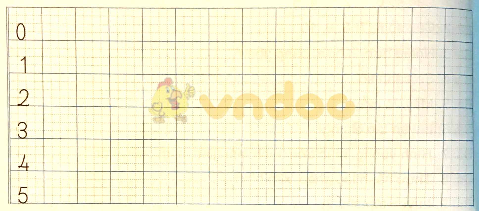 Giải vở bài tập Toán lớp 1 trang 4 sách Kết nối tri thức với cuộc sống