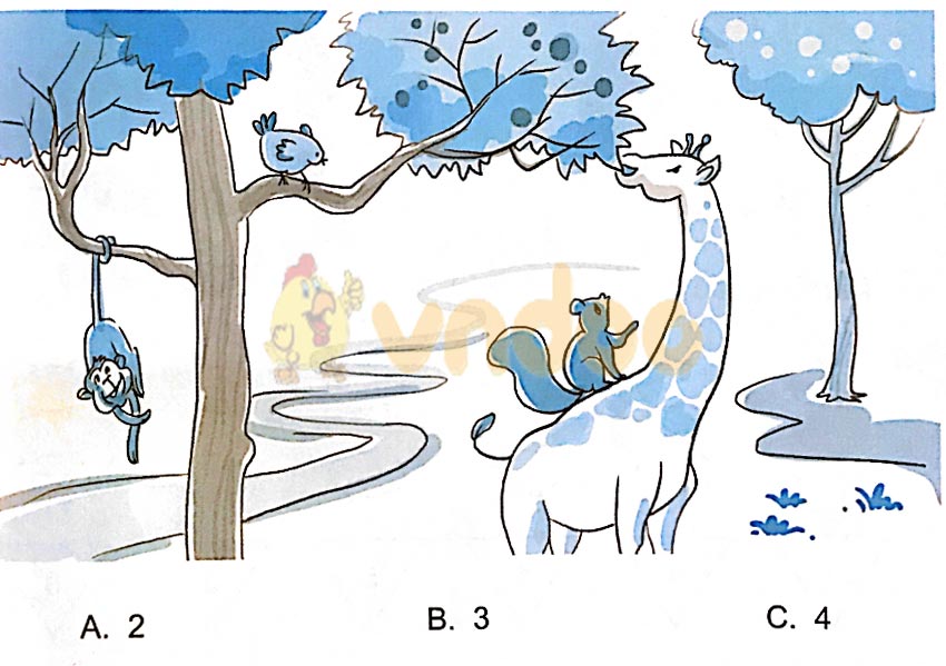 Giải vở bài tập Toán lớp 1 trang 6 sách Kết nối tri thức với cuộc sống