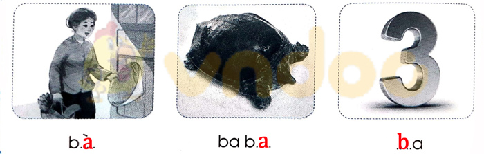 Giải Vở bài tập Tiếng Việt lớp 1 trang 6 Bài 2: B b