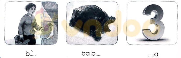 Giải Vở bài tập Tiếng Việt lớp 1 trang 6 Bài 2: B b